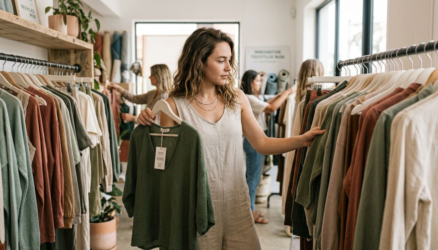 La evolución de los materiales en ropa: sostenibilidad y tendencia